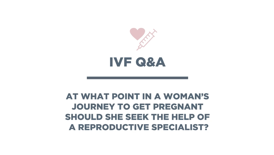 IVF Q & A: When to Seek the Help of a Reproductive Specialist