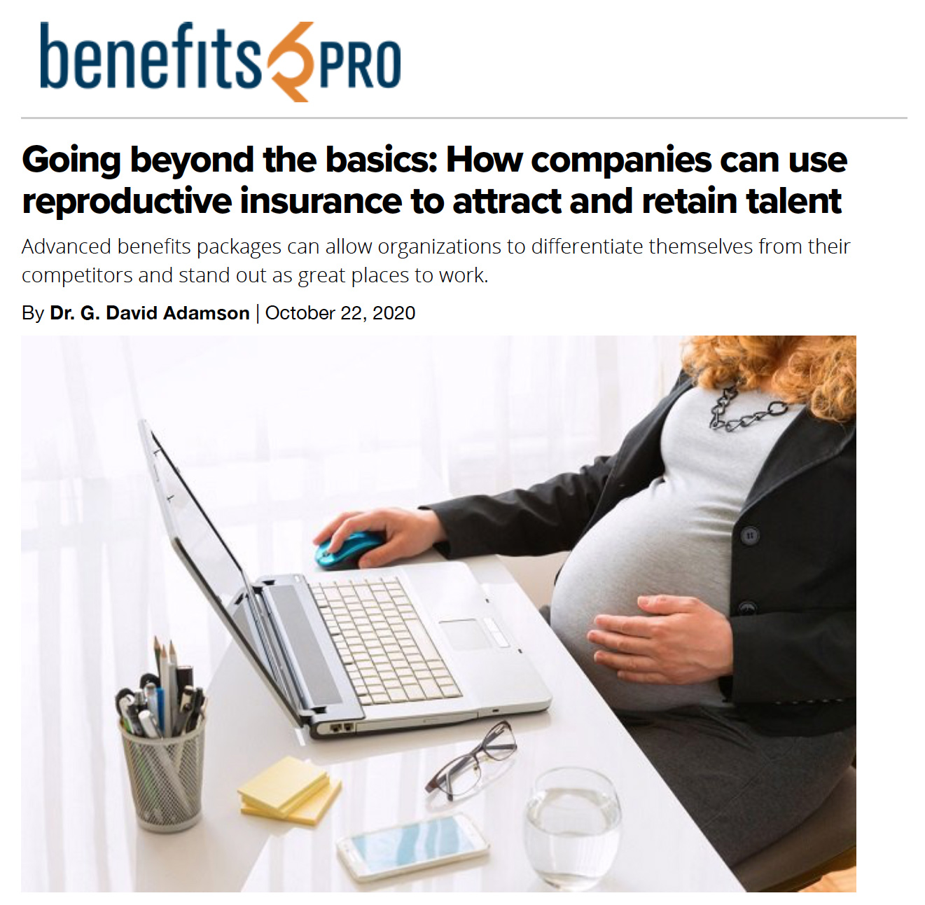 Going beyond the basics: How companies can use reproductive insurance to attract and retain talent