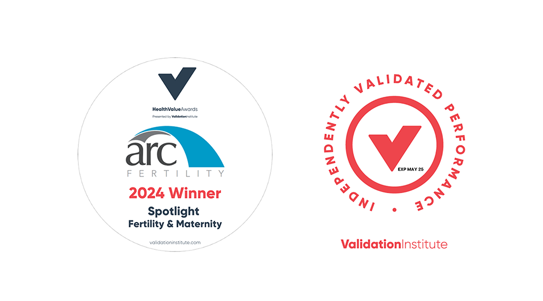 ARC Fertility Earns Validation Institute Dual Recognitions for Cost-Savings and Outcomes in 2024