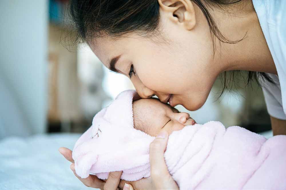 Woman with Infant